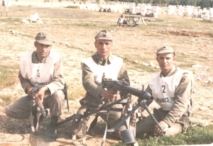 Soldan sağa: Ben, Muhsin, Metin(?)- Denizli -1988
